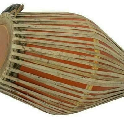 Handmade  Mridangam  Pakhawaj Khol  South Indian Musicall  Percussion Instrument With Bag Assor image 6