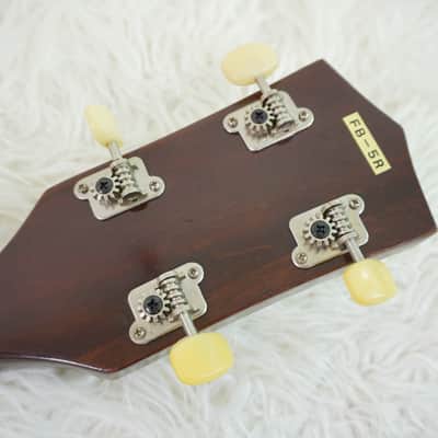 Pirles FB-5R 5-String Banjo w/ 5th String Capo & Chipboard Case image 17