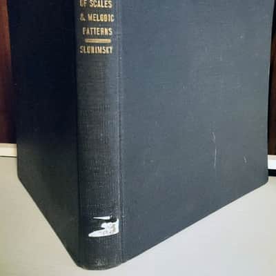 Thesaurus Of Scales and Melodic Patterns by Nicolas Slonimsky in hardback, 1st Edition, 1947 image 1
