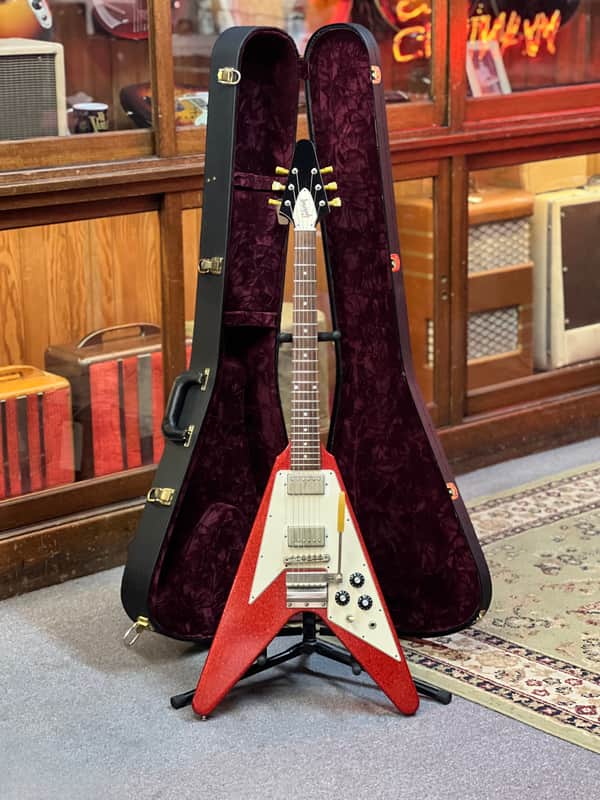 2008 Gibson Custom Shop ‘67 Flying V Reissue 2008 - Red Sparkle