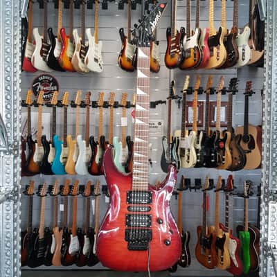 Jackson Atx Archtop Dinky Trans Red image 2
