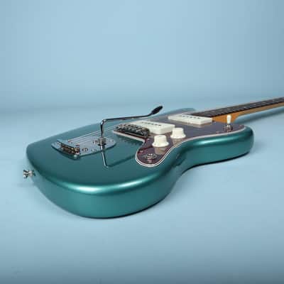 Fender American Professional Classic Jazzmaster Metallic Teal Electric Guitar image 12