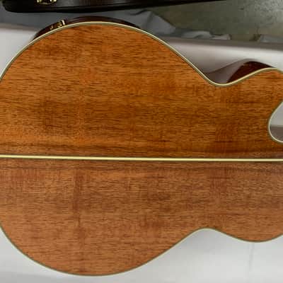 Takamine EF508KC NEX Koa Acoustic-Electric Guitar Gloss Natural + Hard Case B-Stock image 12