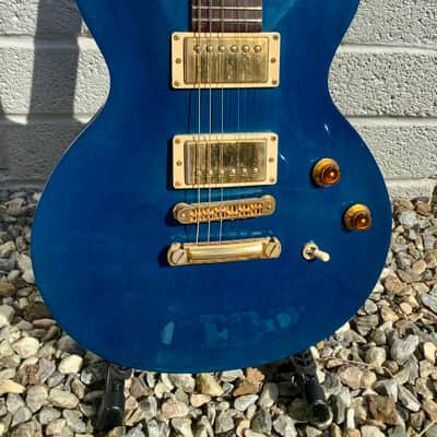 Gibson Les Paul Standard Double Cutaway 1999 - Translucent Blue image 1