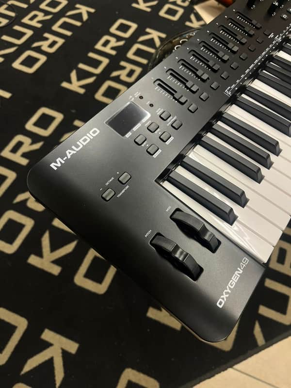 M-Audio Oxygen 49 MKV MIDI Keyboard Controller 2021 - Present - Black image 1