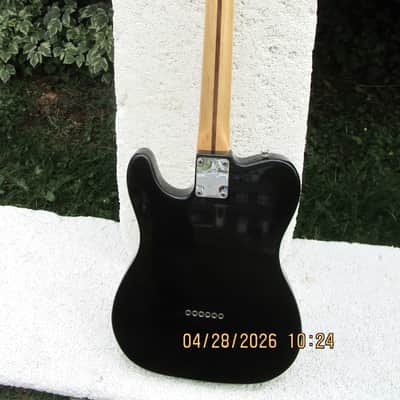 Fender Telecaster Guitar, 1978, Black Finish, Case, Excellent Condition image 10