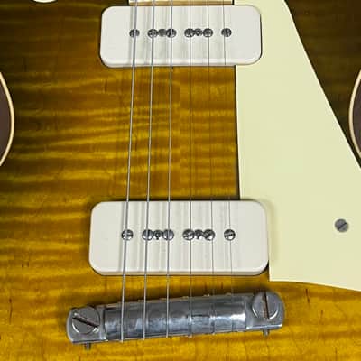 Gibson Custom Shop M2M Les Paul 1954 Reissue “R4” Green Lemon Fade + 1959 neck image 7