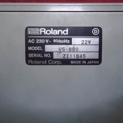 Roland VS 880 V-Expanded Digital workstation VS8F-1 on board image 10