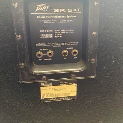 Peavey SP 5XT PA Speaker image 3