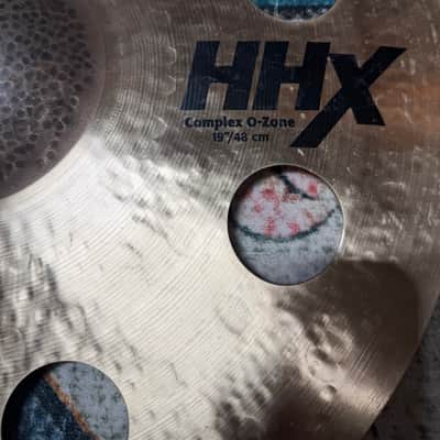 Sabian 19" HHX Complex O-Zone Crash Cymbal | Natural - Traditional image 7