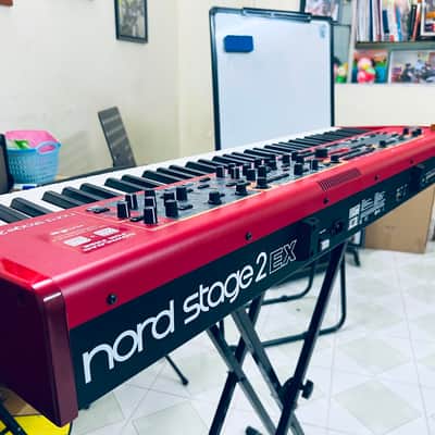 Nord Stage 2 EX HP76 Hammer Action Portable 76-Key Digital Piano 2015 - 2016 - Red image 4