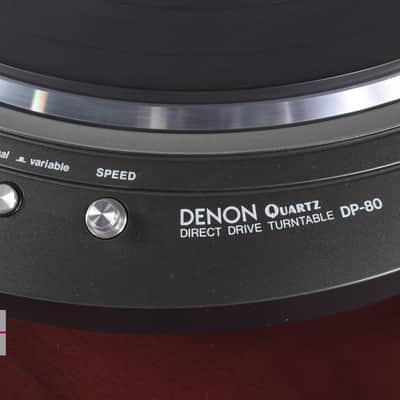 DENON DP-80 + DK-300 Direct Drive Turntable w/SAEC WE-308SX in Very Good image 17
