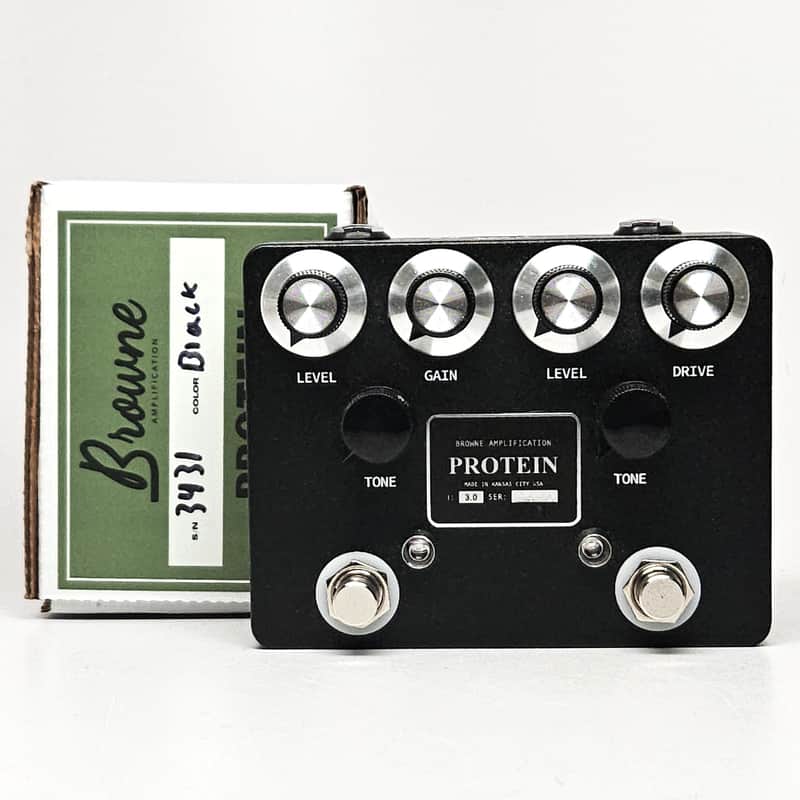 used Browne Amplification Protein V3 in Black, Excellent Condition with Box! image 1