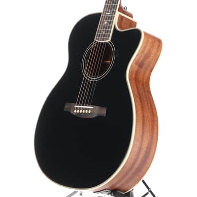 PRS SE A20E Angelus Cutaway Acoustic Electric Guitar - Black (RC2) (21025) image 4