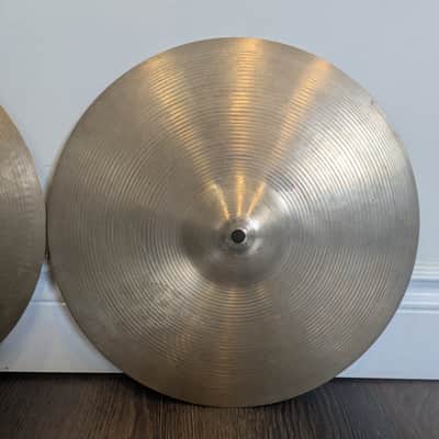 Sabian AA 14" Regular Hats 1980s image 8