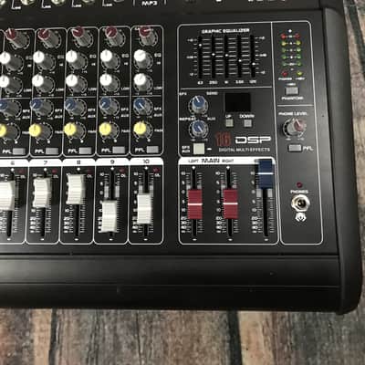 Used GTD Audio MB-9600 Professional 10 Channel Powered Mixer Amplifier image 3