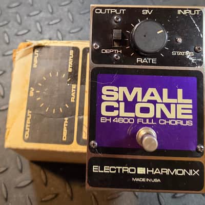 Electro-Harmonix Small Clone Full Chorus 1981 MN3007 Chip with Box Vintage image 2