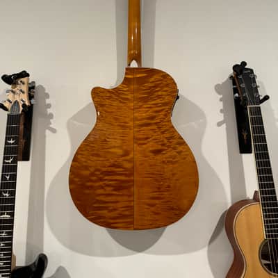 Taylor 614ce - Flame Maple - VINTAGE in Excellent Condition Returned to Perfect Manufacturer Spec under warranty and Pro setup by Elderly Inst image 4