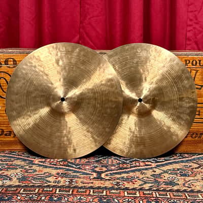 14" Istanbul Agop 30th Anniversary Hi-Hat Cymbal Pair 712g/720g *Video Demo* image 1