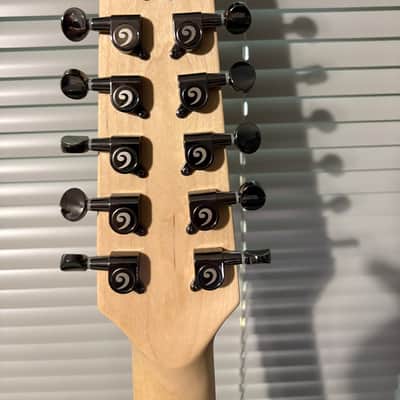 Custom Tele style 12 string - Transparent Black Nitro - Fender deluxe drive pickups image 4
