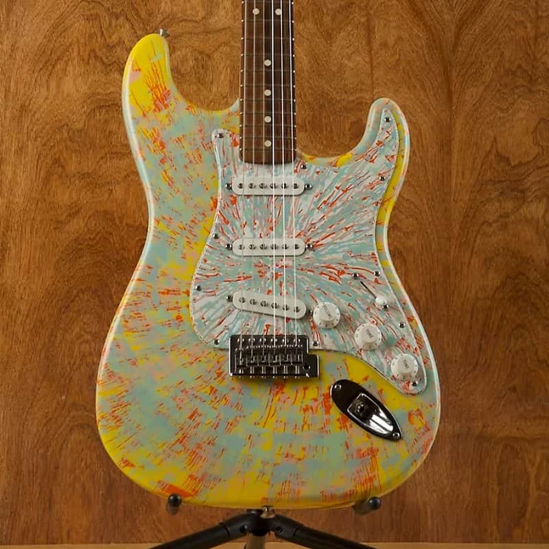 Fender FSR "Splattercaster" Standard Stratocaster with Splatter Finish 2003 - 2004 image 10