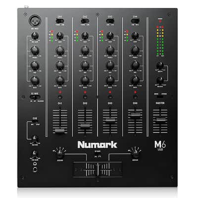 Numark M6 USB DJ Mixer image 1