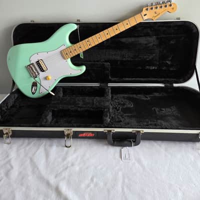 Used Fender Strat Made in Mex Seafoam Green H W/Hard Case image 1
