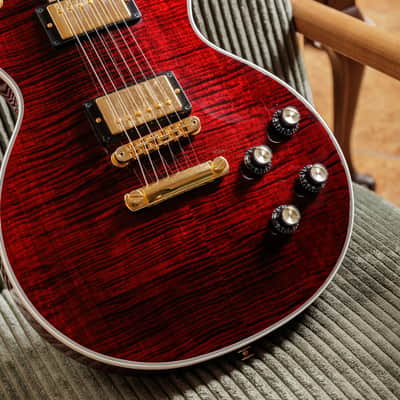 Gibson Les Paul Supreme 2024 - Dark Wine Red image 6