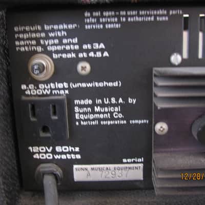 Sunn concert Lead . image 9