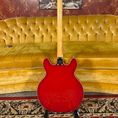 Epiphone EA260 w/original chipboard case Mid 1960's - Red Sunburst image 7