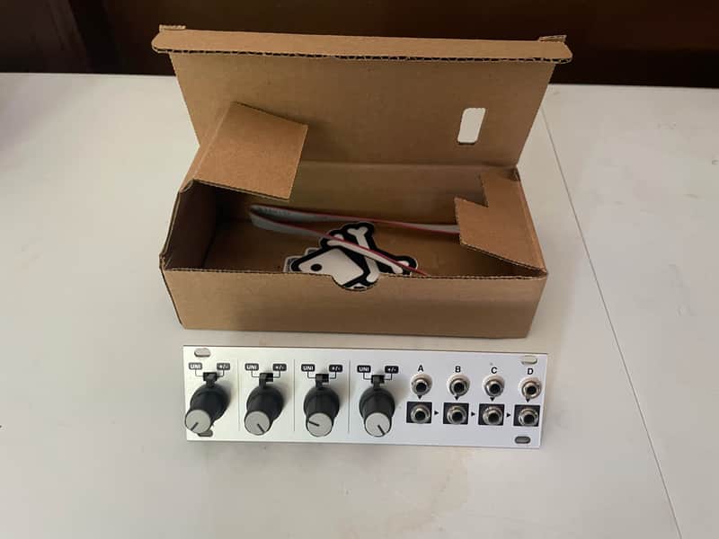 Intellijel Quadratt 1U Quad Attenuator Eurorack Synth Module