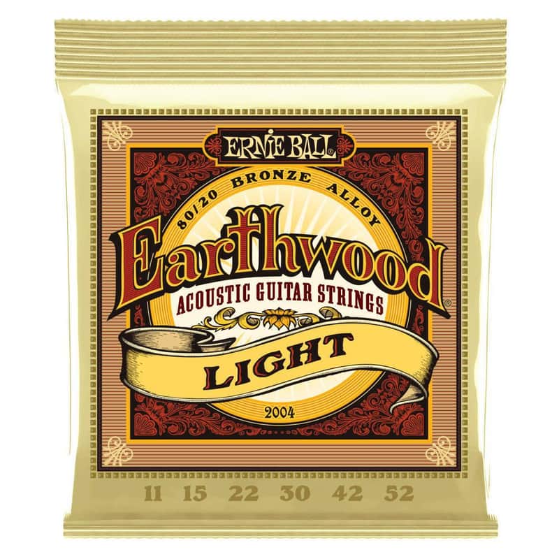 Earthwood Light 80/20 Bronze Acoustic Guitar Strings - 11-52 image 1
