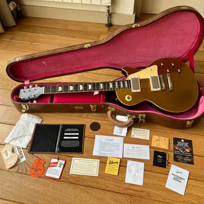 Gibson Custom Shop '57 Les Paul Goldtop Reissue 2019 - Present - Double Gold Dark Back VOS image 20