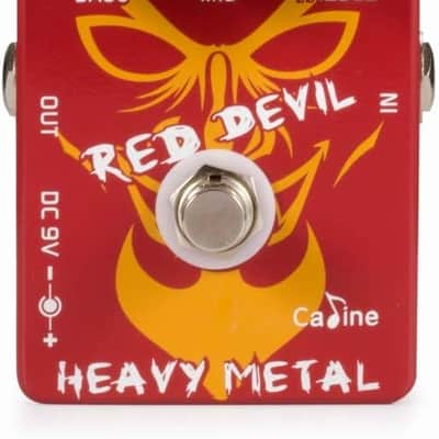 Caline CP-30 Red Devil Heavy Metal Distortion 2024 - Red image 1
