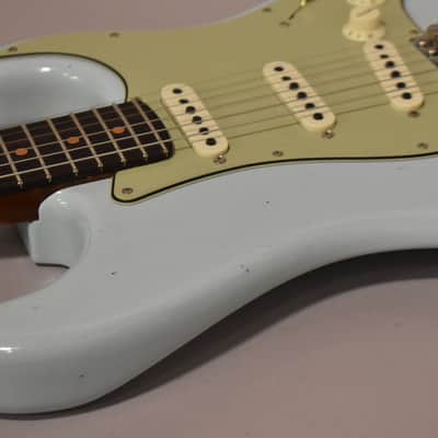 2024 Fender Custom Shop GT11 Stratocaster Journeyman Relic Sonic Blue w/OHSC image 9