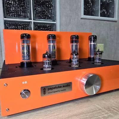 Tube Amplifier 👉MINT Hi-End Stereo Class A on Rare Vintage EL34 Audiophile Handcraft image 12