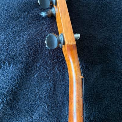 Extremely Rare Jonah Kumalae Hawaiian Solid Koa Soprano Ukulele with Cigar Label image 9