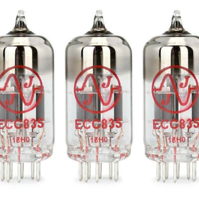 New 3x JJ 12AX7 / ECC83 | Trio / Set / Three Tubes | Free Ship