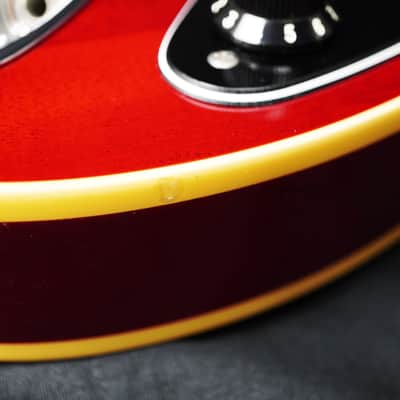 Rare Fender Japan Stratocaster Thinline ST/HO/2H 2012  Cherry Semi-Hollow F-Hole MIJ image 17