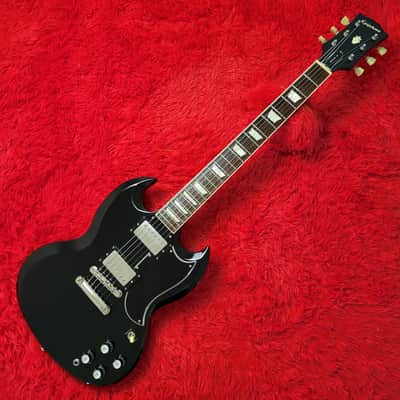 Rare 2006 Epiphone Limited Edition '61 SG LQ Lacquer SG Standard - Ebony (Black) - With Original Gigbag - Made In Japan MIJ image 2