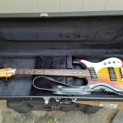 Baritone Guitar Case Fits Fender Jaguar Short Scale Bass Univox Hi-Flyer EGC-200 BAR Black image 6