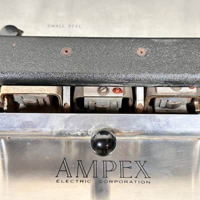 Vintage Ampex 400 Series Tube Mic Preamp & Transport Reel to Reel Tape Deck image 7