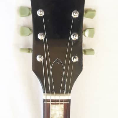 Vintage Kinor SG Electric Guitar - 1969. Made in Japan. Transparent Cherry. image 15