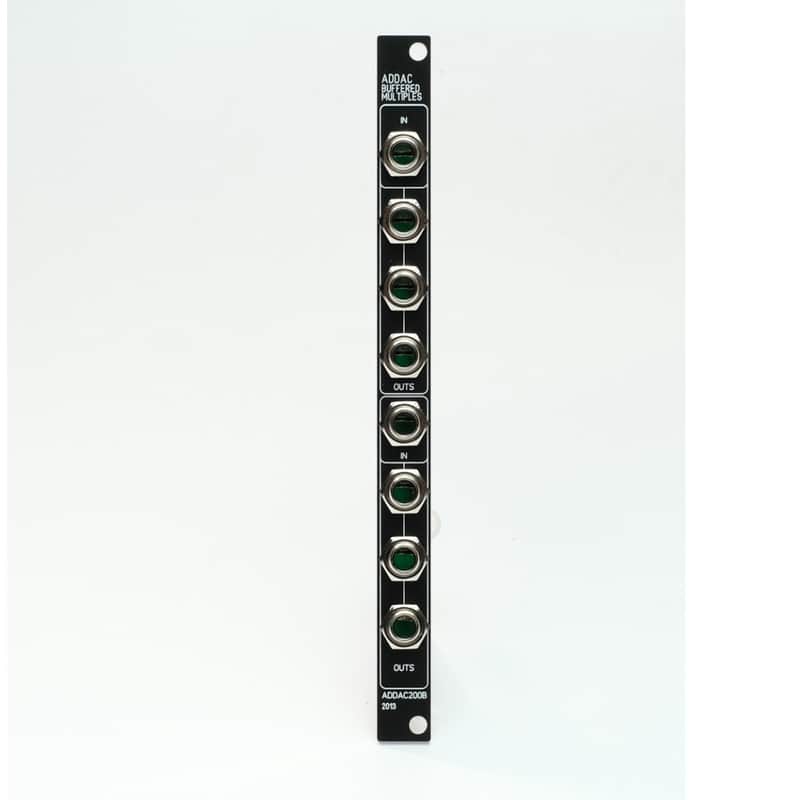 ADDAC System ADDAC200B BUFFERED MULTIPLES - Black OR Red image 1