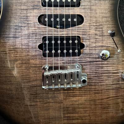 Suhr Modern Plus HSH with Roasted Maple Fretboard 2018 - Present - Charcoal Burst image 2