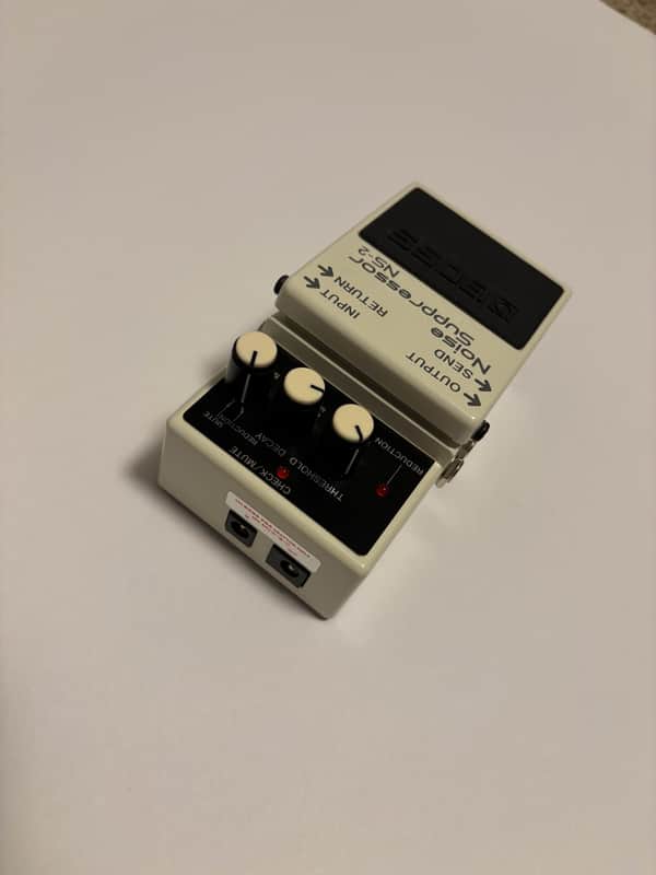 Boss NS-2 Noise Suppressor (Silver Label) 1989 - Present - White image 1