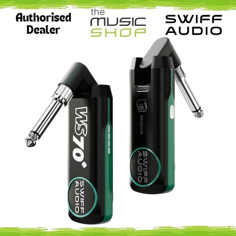 Swiff Audio WS-70 Plus Wireless Guitar/Bass/Instrument System - WS-70+ image 1