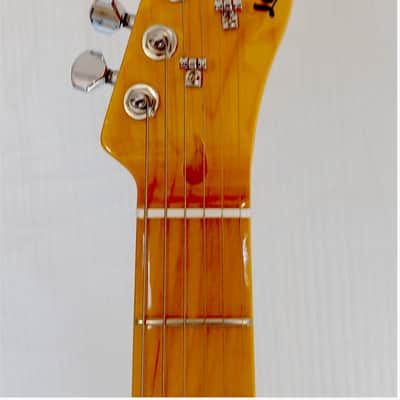 Leo Jaymz Elite Series "Popcaster" Electric Guitar - Sparkle Red image 2