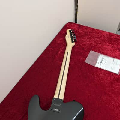 Squier FSR Affinity Telecaster HH 2020 - 2021 - Metallic Black - Black Hardware and Matching Headstock image 16