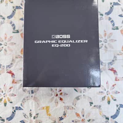 Boss EQ-200 Equalizer 2019 - Present - Black image 7